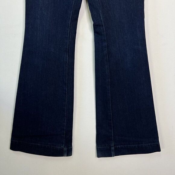 J Brand Love Story Dark Wash Flare Jeans - Picture 4 of 7